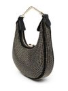 Borsa Brioche in strass