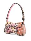 Play shoulder bag in spotted leather