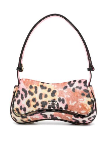 DIESEL - Play shoulder bag in spotted leather