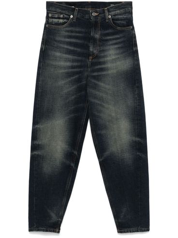 Bessie jeans in cotton with a worn effect