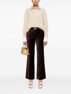 forte forte - Flared velvet pants - 2