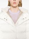 Long quilted puffer jacket