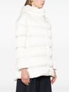 Long quilted puffer jacket