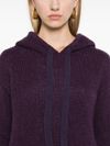 forte forte - Wool sweater with hood - 3