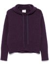 forte forte - Wool sweater with hood