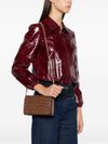 Jet Set crocodile-effect leather crossbody bag