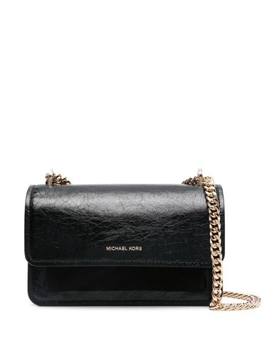 MICHAEL KORS - Claire shoulder bag in black leather