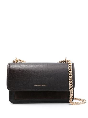 MICHAEL KORS - Claire shoulder bag in brown leather