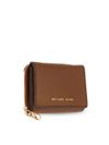 Brown calf leather wallet