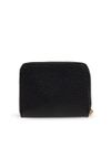 Black calf leather wallet