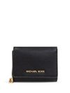 Black calf leather wallet