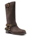 michael kors - Suede biker boots - 3