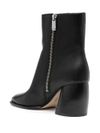 michael kors - Leather ankle boots with heel - 3