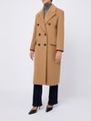 Certo long coat in cashmere and wool