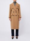 Certo long coat in cashmere and wool