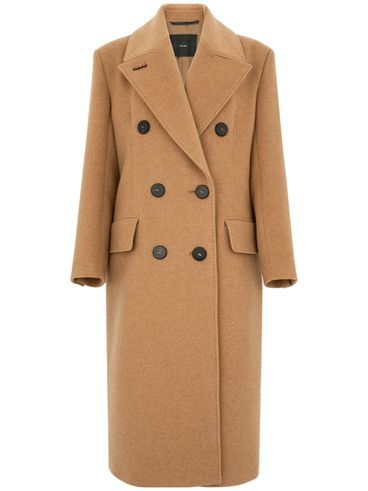 Certo long coat in cashmere and wool