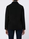 s max mara - Calla short coat in black wool - 3