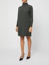 Ebridi short dress in wool and cashmere