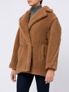 max mara - Dramma short coat in camel wool - 1