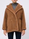 max mara - Dramma short coat in camel wool - 2