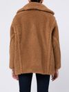 max mara - Dramma short coat in camel wool - 4