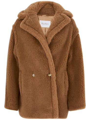 MAX MARA - Dramma short coat in camel wool