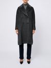 Nicole long coat with belt