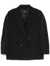 Double-breasted blazer with pockets