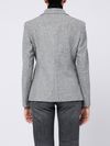 Single-breasted wool blazer