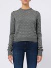 sportmax - Sierra sweater in wool with rhinestones - 2