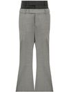 Lince trousers in wool with double closure