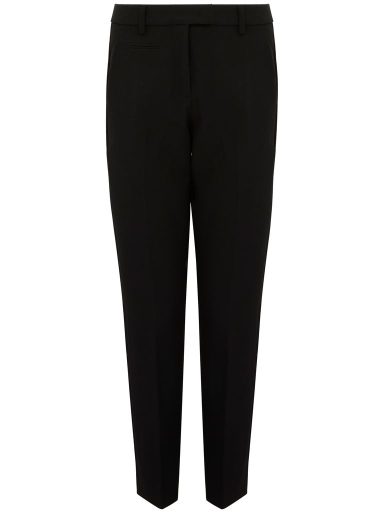 Shop Seventy Straight-leg Pants With Pockets In Black