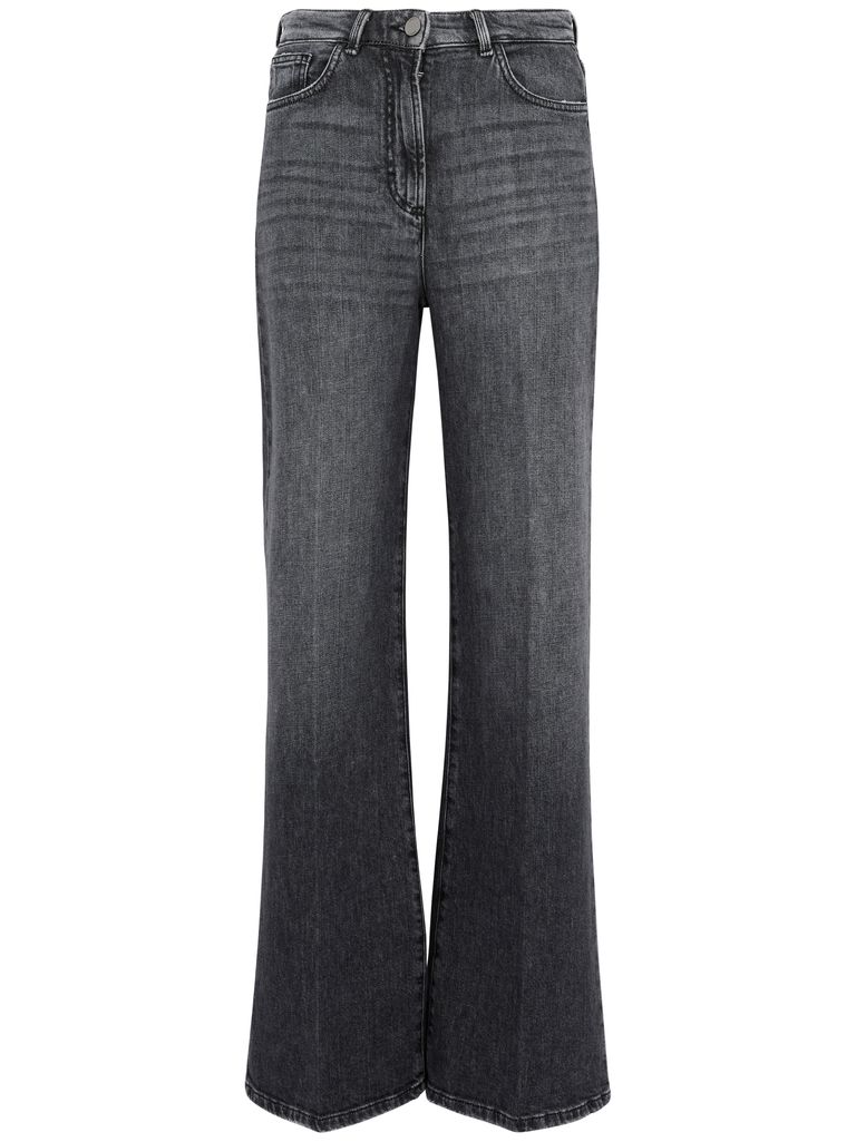 SEVENTY WIDE-LEG COTTON JEANS 