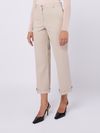 seventy - Cotton pants with cuffs - 1