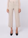 seventy - Cotton pants with cuffs - 2