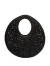 Le Rond Spiaggia shoulder bag in raffia