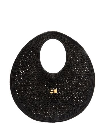 JACQUEMUS - Le Rond Spiaggia shoulder bag in raffia