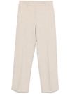 antonelli - Robinia pants in a wool blend with mid-rise waist