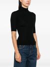 Wool turtleneck sweater