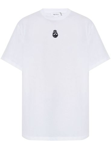 ALEXANDER McQUEEN - Cotton t-shirt with skull print