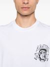 Lion Outline cotton T-shirt