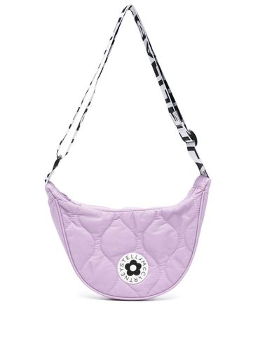 STELLA MCCARTNEY - Shoulder bag in recycled fabric with logo