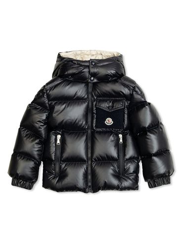 MONCLER - Short Yule puffer jacket with pocket