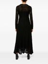 blugirl - Long black crochet dress - 2