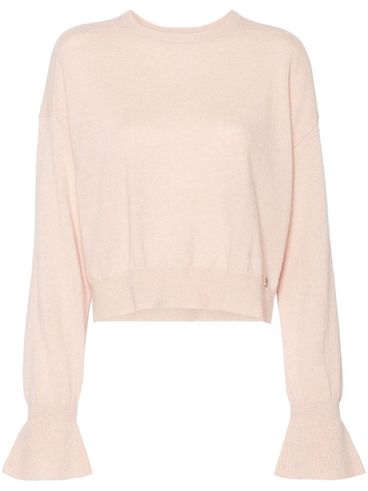 LIU JO - Wool and cashmere sweater with puff sleeves