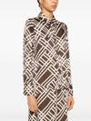 liu jo - Shirt with brown print - 3