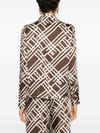 liu jo - Shirt with brown print - 4