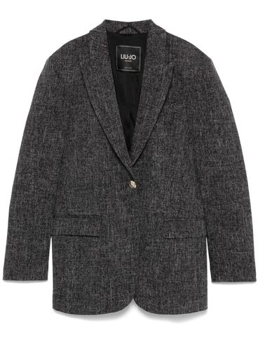 Single-breasted blazer with pockets