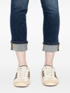 Stretch jeans with cuffs