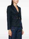 Blazer gessato doppiopetto